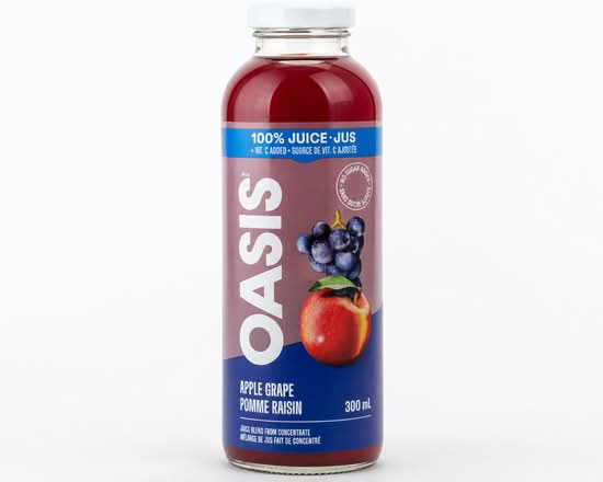 Jus Oasis pommes et raisins